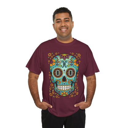 Mexican Loco Skull T‑Shirt — "Loco" Day of the Dead Graphic Tee