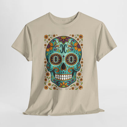 Mexican Loco Skull T‑Shirt — "Loco" Day of the Dead Graphic Tee