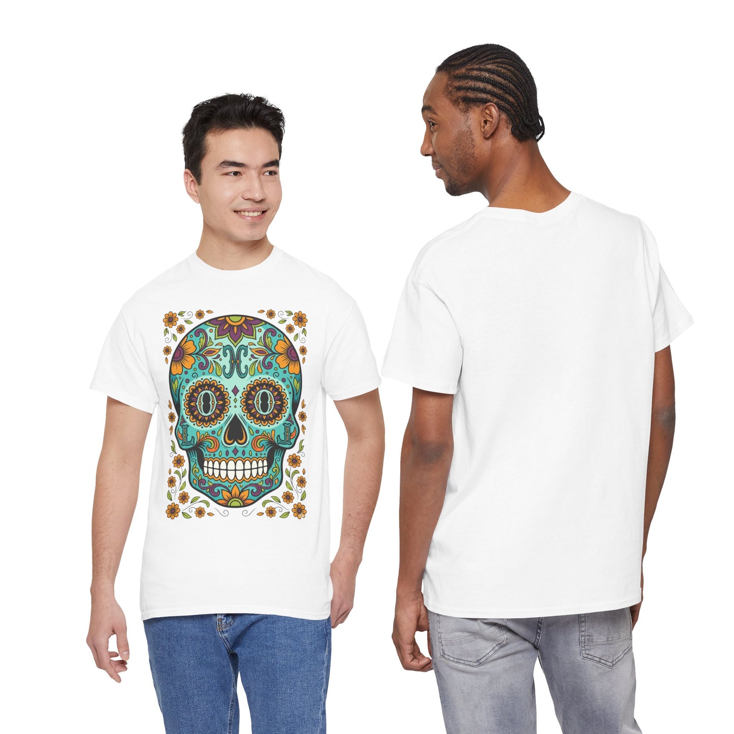 Mexican Loco Skull T‑Shirt — "Loco" Day of the Dead Graphic Tee