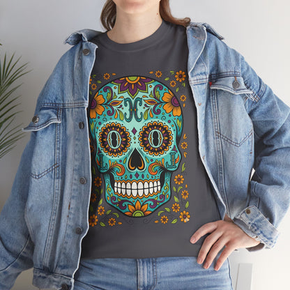 Mexican Loco Skull T‑Shirt — "Loco" Day of the Dead Graphic Tee