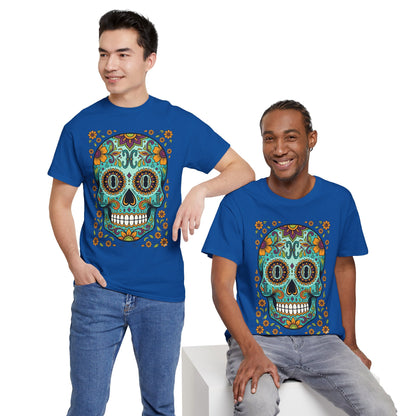 Mexican Loco Skull T‑Shirt — "Loco" Day of the Dead Graphic Tee