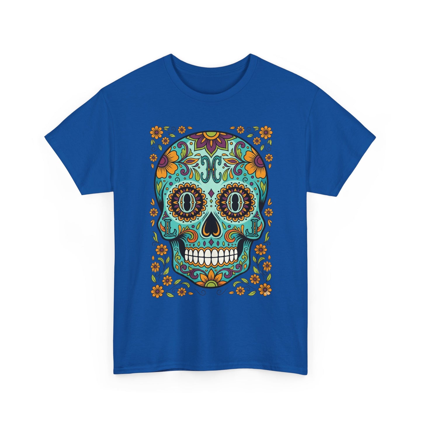 Mexican Loco Skull T‑Shirt — "Loco" Day of the Dead Graphic Tee