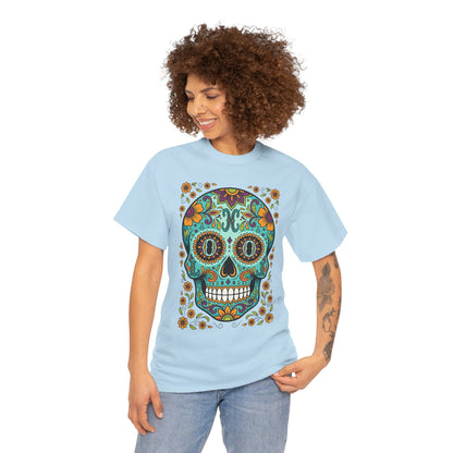 Mexican Loco Skull T‑Shirt — "Loco" Day of the Dead Graphic Tee