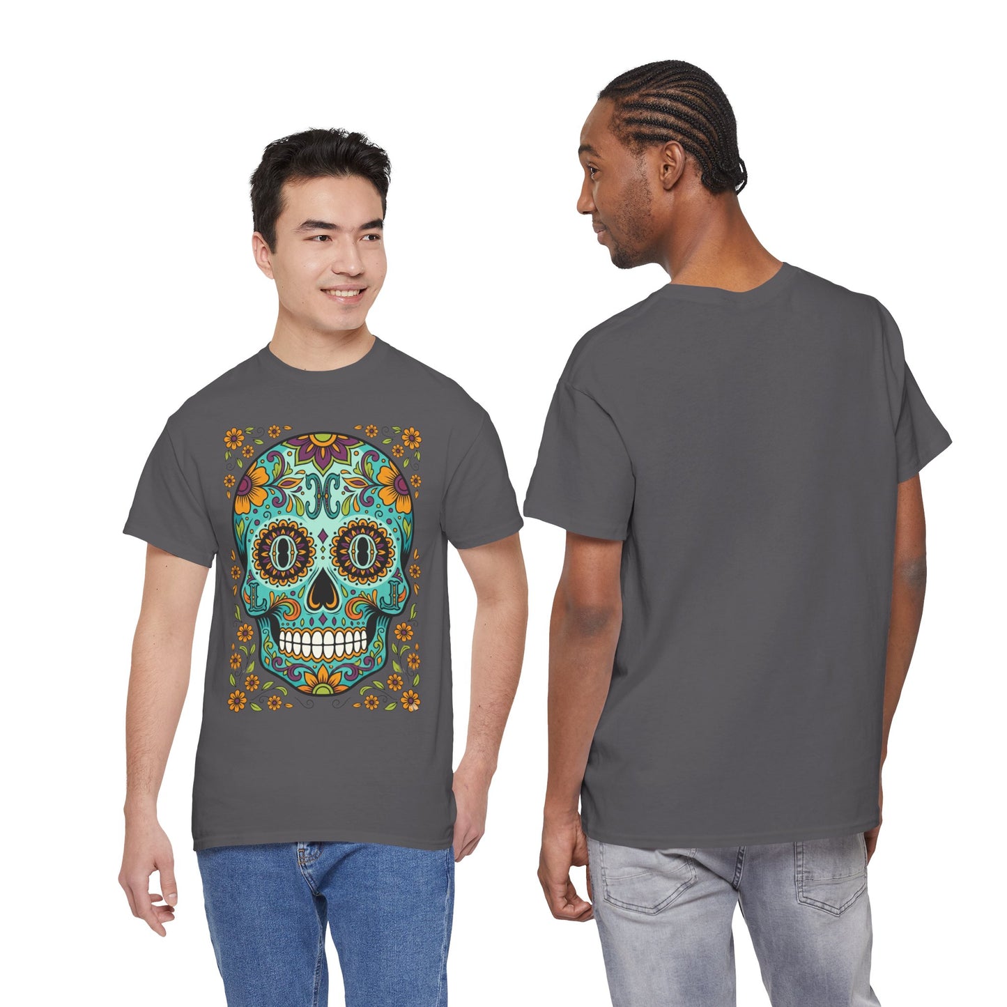 Mexican Loco Skull T‑Shirt — "Loco" Day of the Dead Graphic Tee