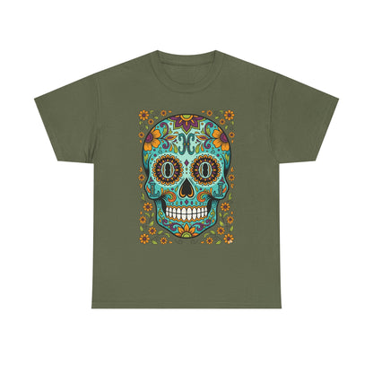 Mexican Loco Skull T‑Shirt — "Loco" Day of the Dead Graphic Tee