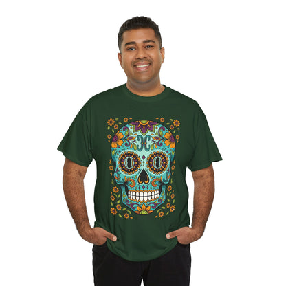 Mexican Loco Skull T‑Shirt — "Loco" Day of the Dead Graphic Tee