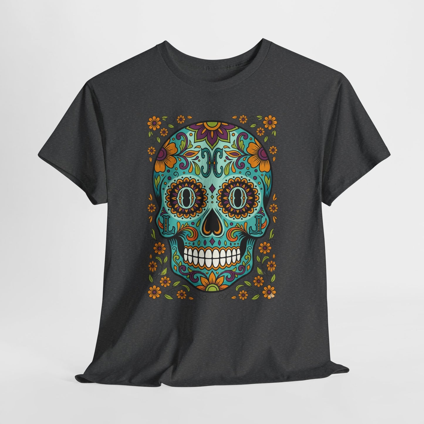 Mexican Loco Skull T‑Shirt — "Loco" Day of the Dead Graphic Tee