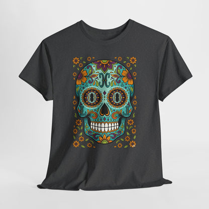 Mexican Loco Skull T‑Shirt — "Loco" Day of the Dead Graphic Tee