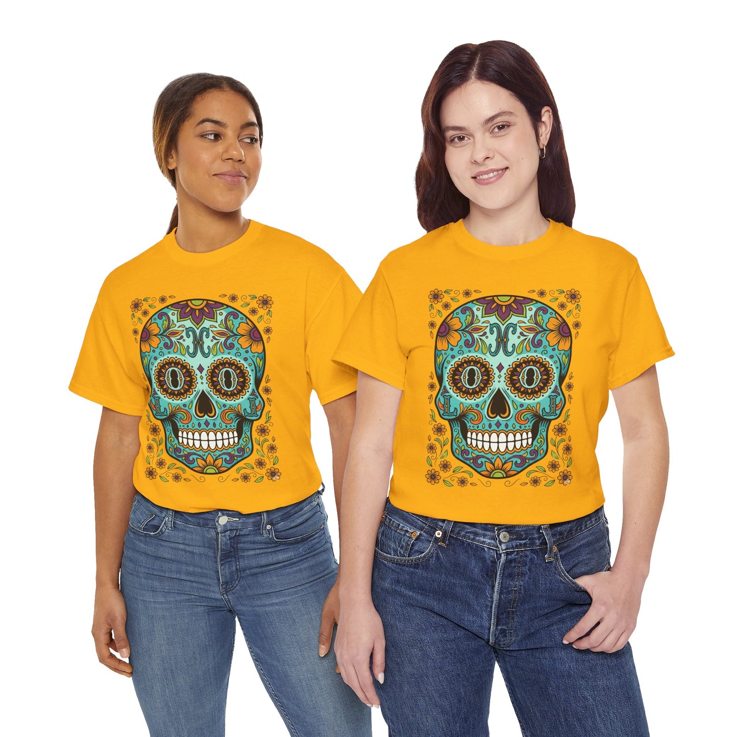 Mexican Loco Skull T‑Shirt — "Loco" Day of the Dead Graphic Tee