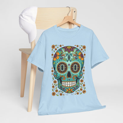 Mexican Loco Skull T‑Shirt — "Loco" Day of the Dead Graphic Tee