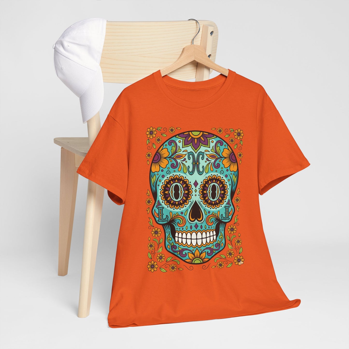Mexican Loco Skull T‑Shirt — "Loco" Day of the Dead Graphic Tee
