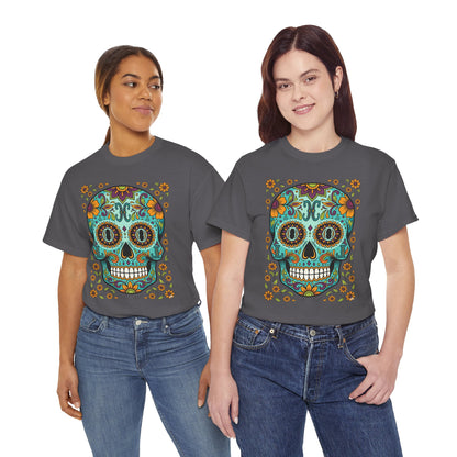 Mexican Loco Skull T‑Shirt — "Loco" Day of the Dead Graphic Tee