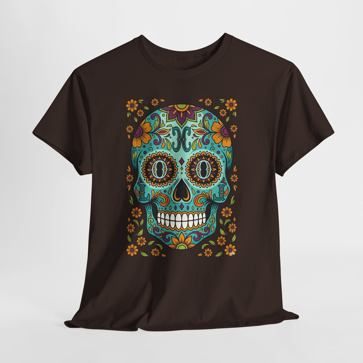 Mexican Loco Skull T‑Shirt — "Loco" Day of the Dead Graphic Tee