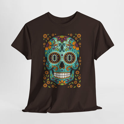 Mexican Loco Skull T‑Shirt — "Loco" Day of the Dead Graphic Tee
