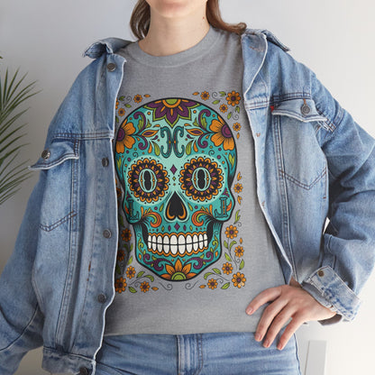 Mexican Loco Skull T‑Shirt — "Loco" Day of the Dead Graphic Tee