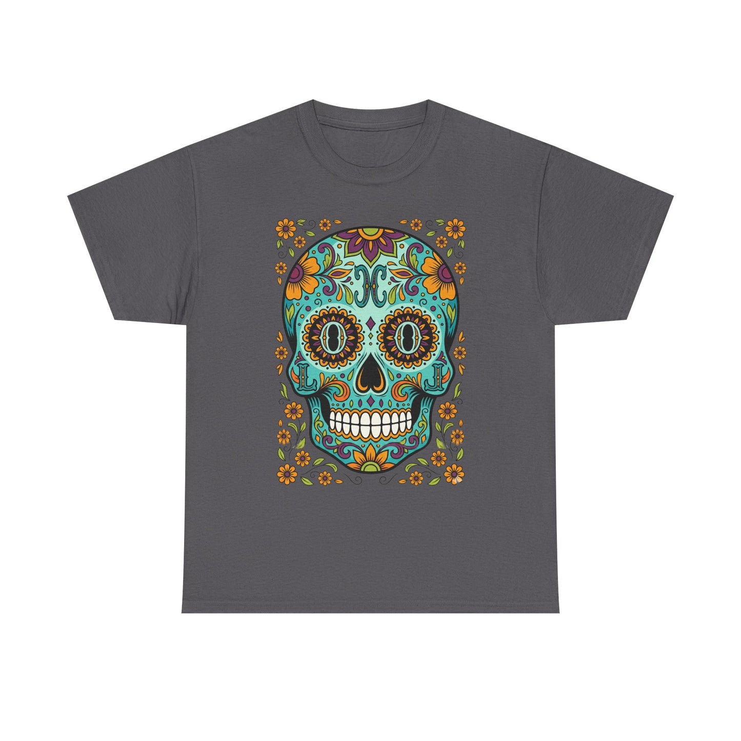Mexican Loco Skull T‑Shirt — "Loco" Day of the Dead Graphic Tee