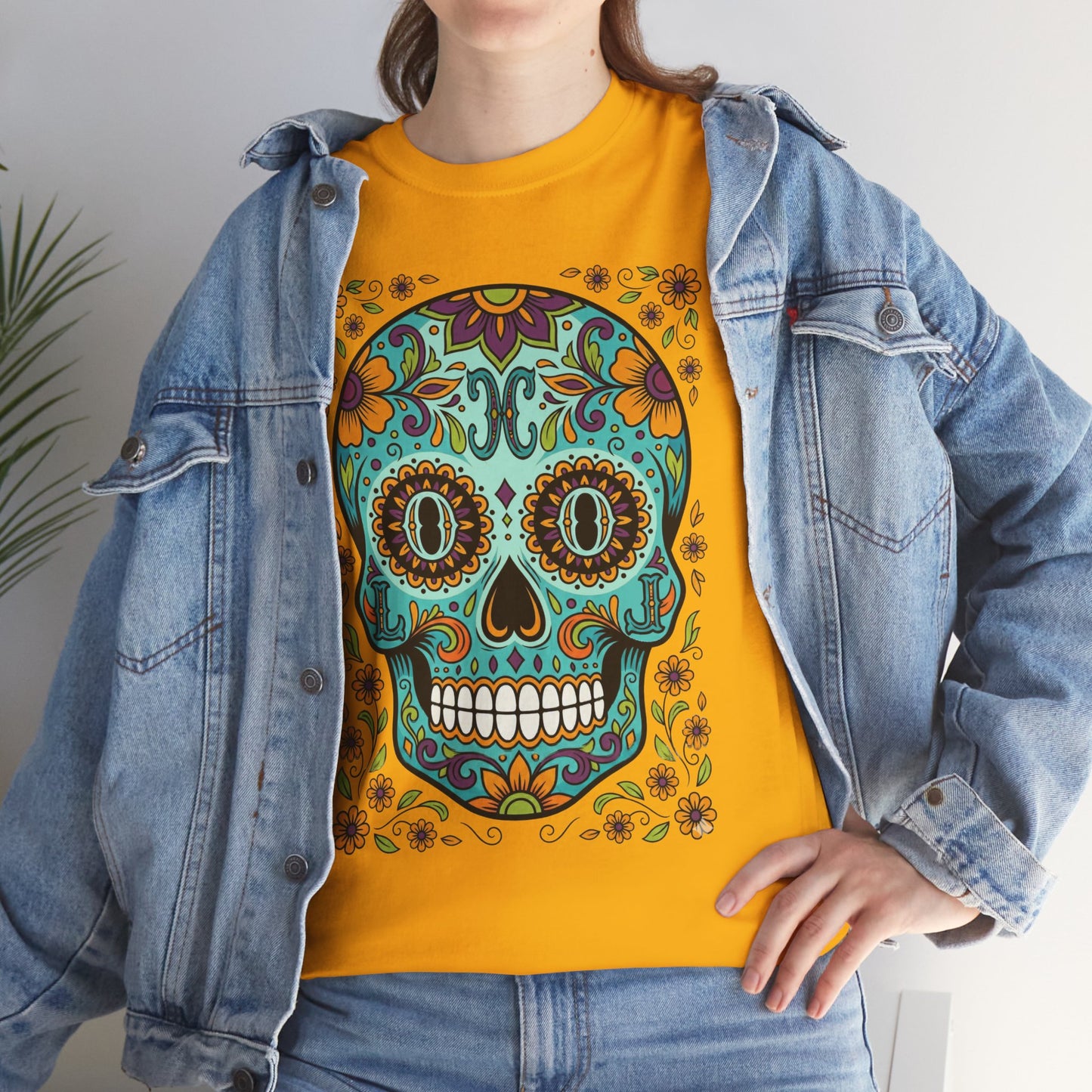 Mexican Loco Skull T‑Shirt — "Loco" Day of the Dead Graphic Tee