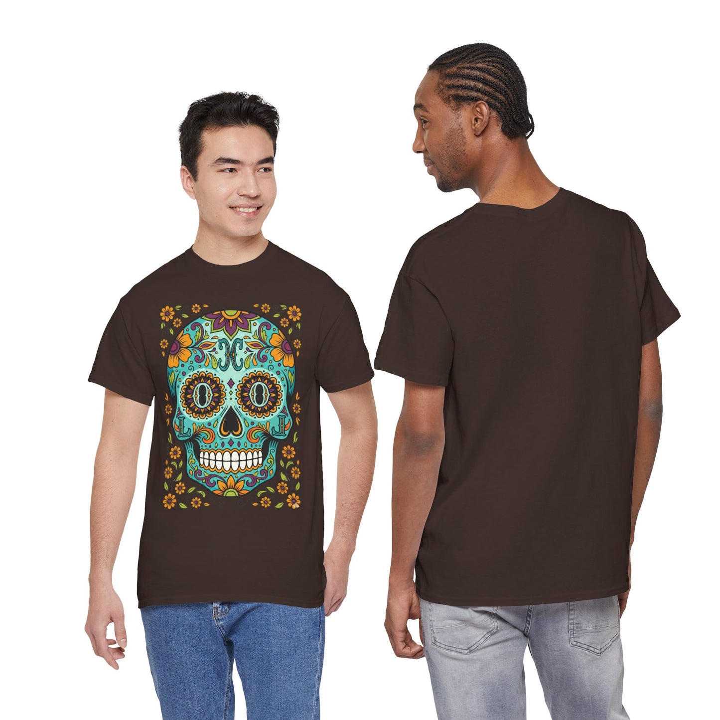 Mexican Loco Skull T‑Shirt — "Loco" Day of the Dead Graphic Tee