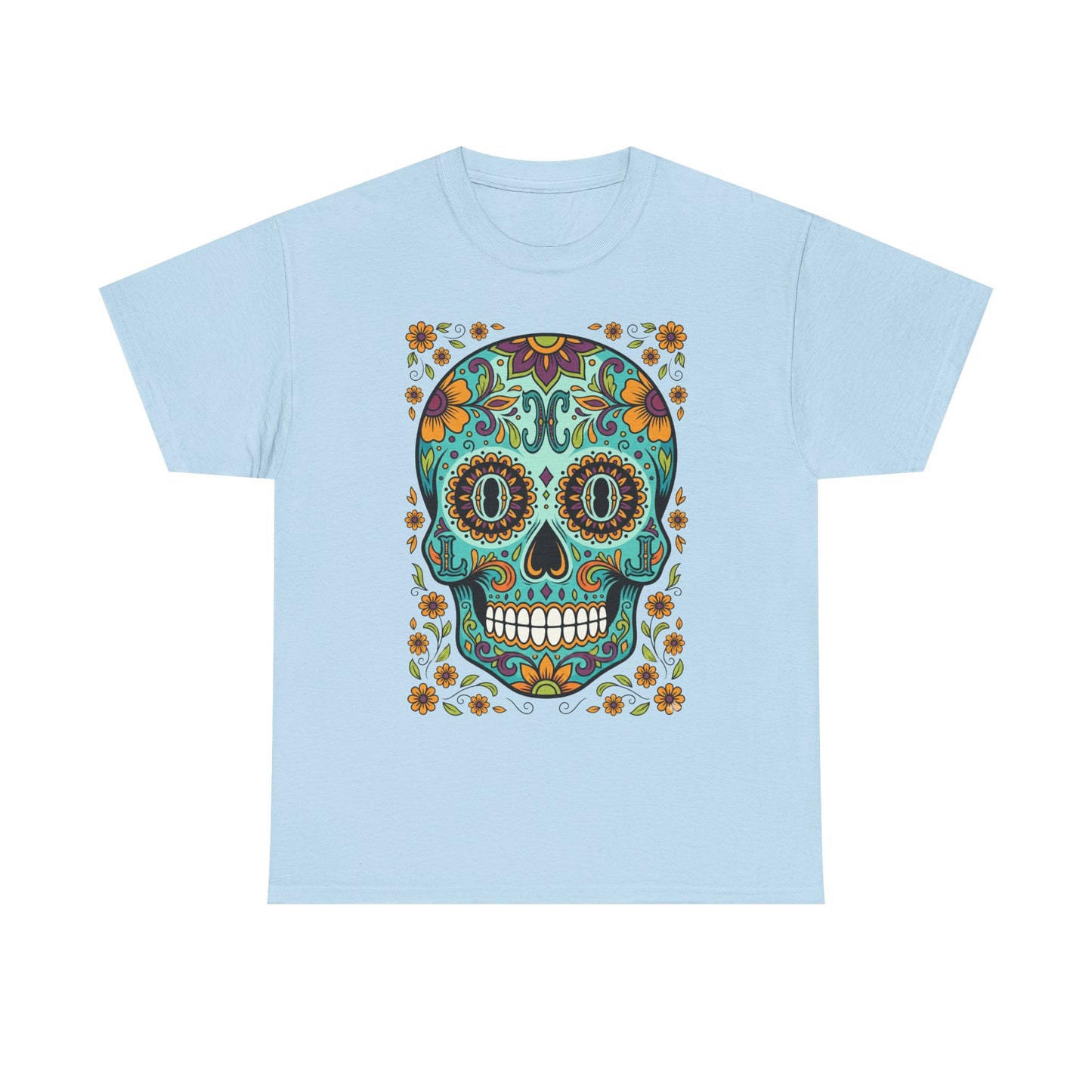Mexican Loco Skull T‑Shirt — "Loco" Day of the Dead Graphic Tee