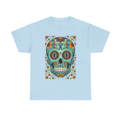 Mexican Loco Skull T‑Shirt — "Loco" Day of the Dead Graphic Tee