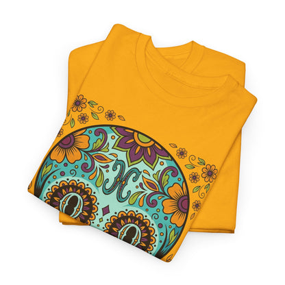 Mexican Loco Skull T‑Shirt — "Loco" Day of the Dead Graphic Tee