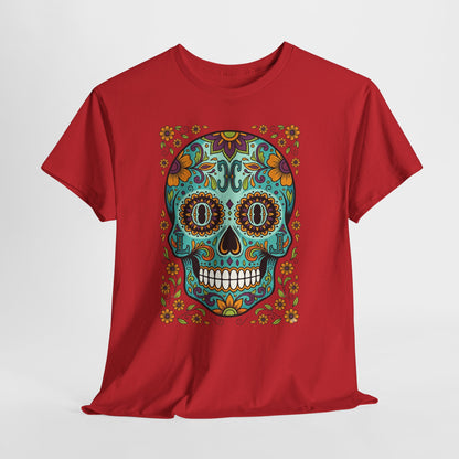 Mexican Loco Skull T‑Shirt — "Loco" Day of the Dead Graphic Tee
