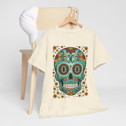 Mexican Loco Skull T‑Shirt — "Loco" Day of the Dead Graphic Tee