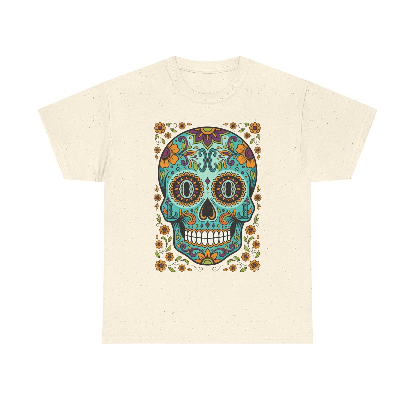 Mexican Loco Skull T‑Shirt — "Loco" Day of the Dead Graphic Tee