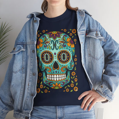 Mexican Loco Skull T‑Shirt — "Loco" Day of the Dead Graphic Tee