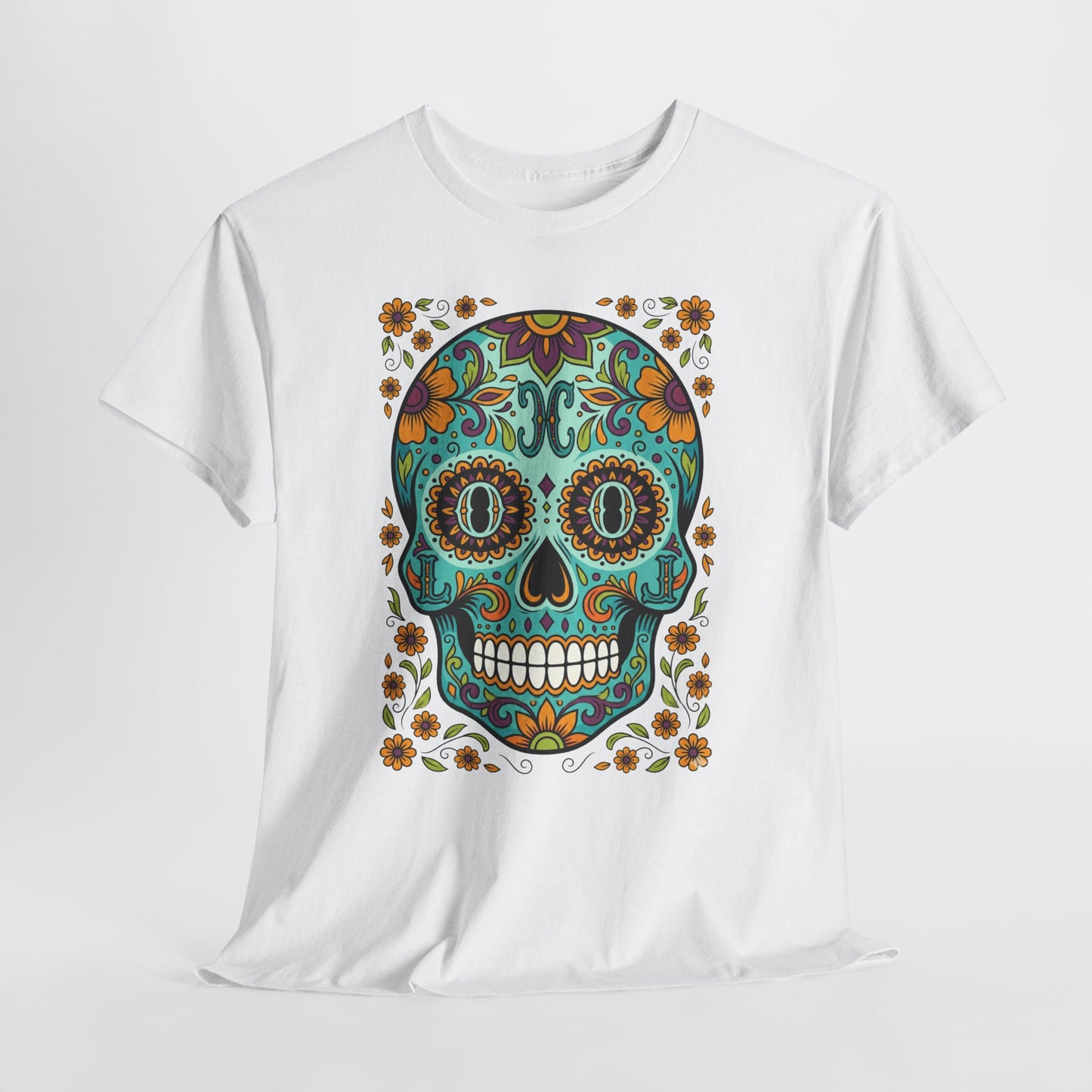 Mexican Loco Skull T‑Shirt — "Loco" Day of the Dead Graphic Tee