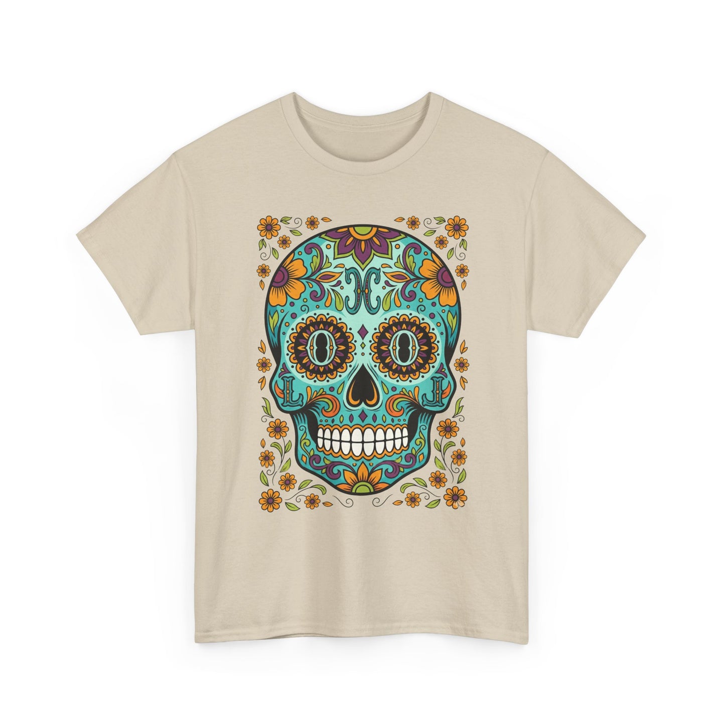 Mexican Loco Skull T‑Shirt — "Loco" Day of the Dead Graphic Tee