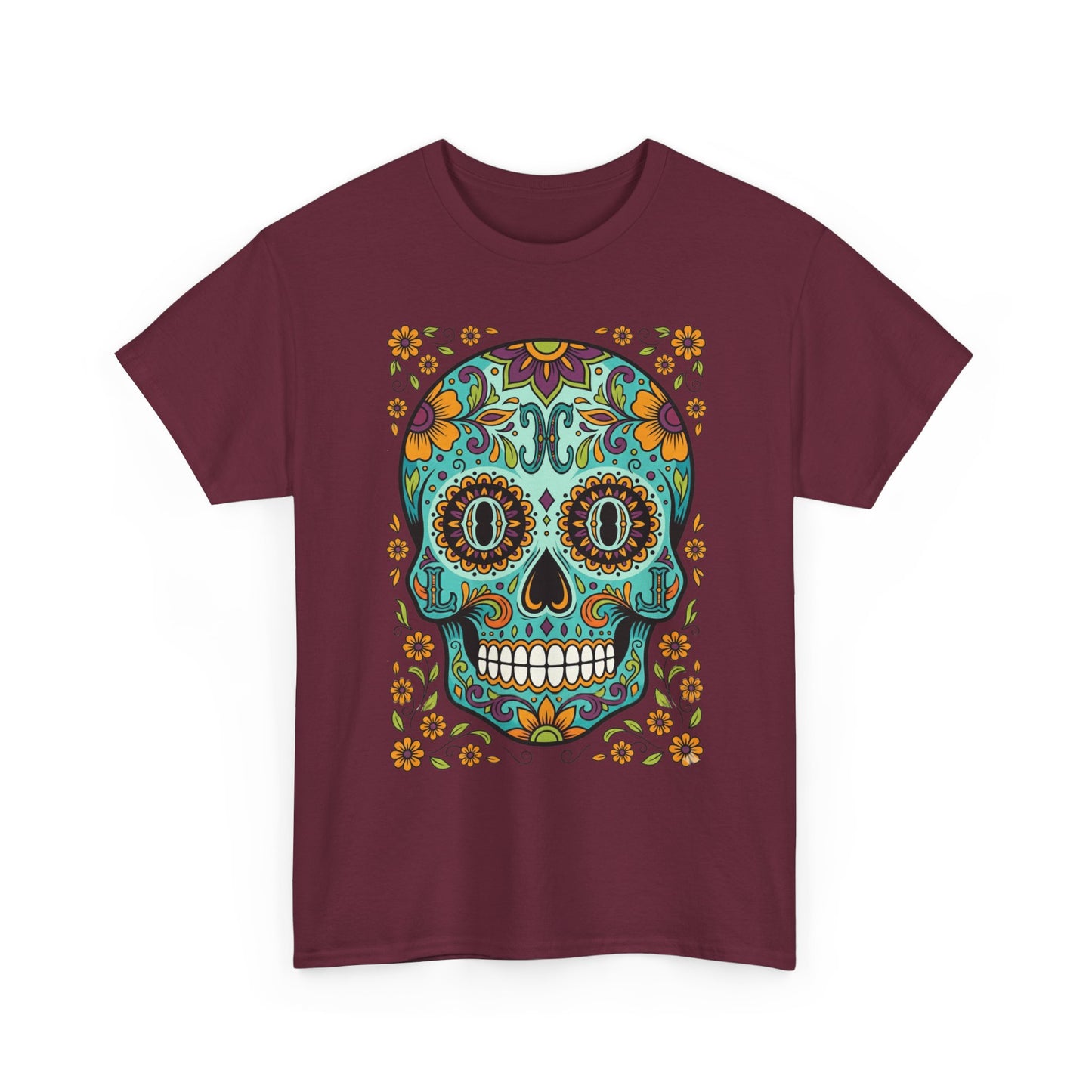 Mexican Loco Skull T‑Shirt — "Loco" Day of the Dead Graphic Tee