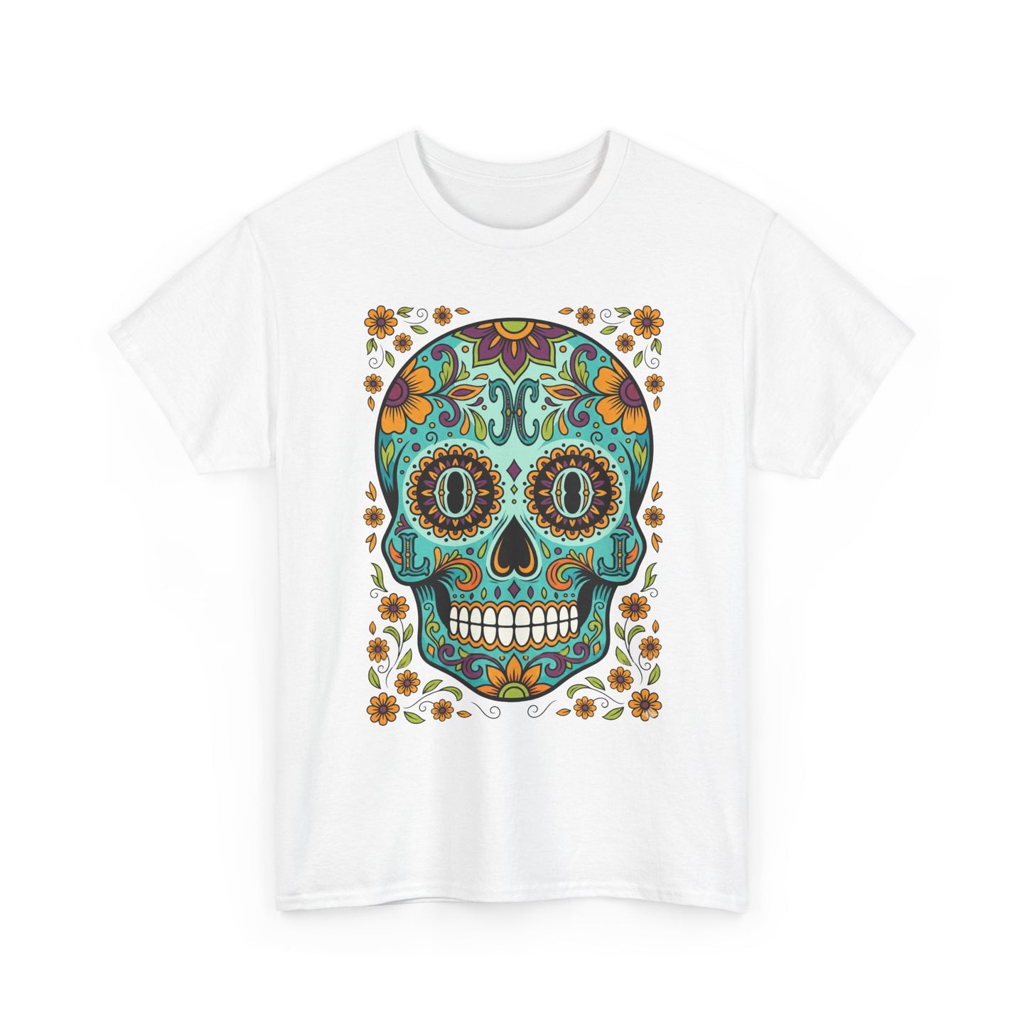 Mexican Loco Skull T‑Shirt — "Loco" Day of the Dead Graphic Tee