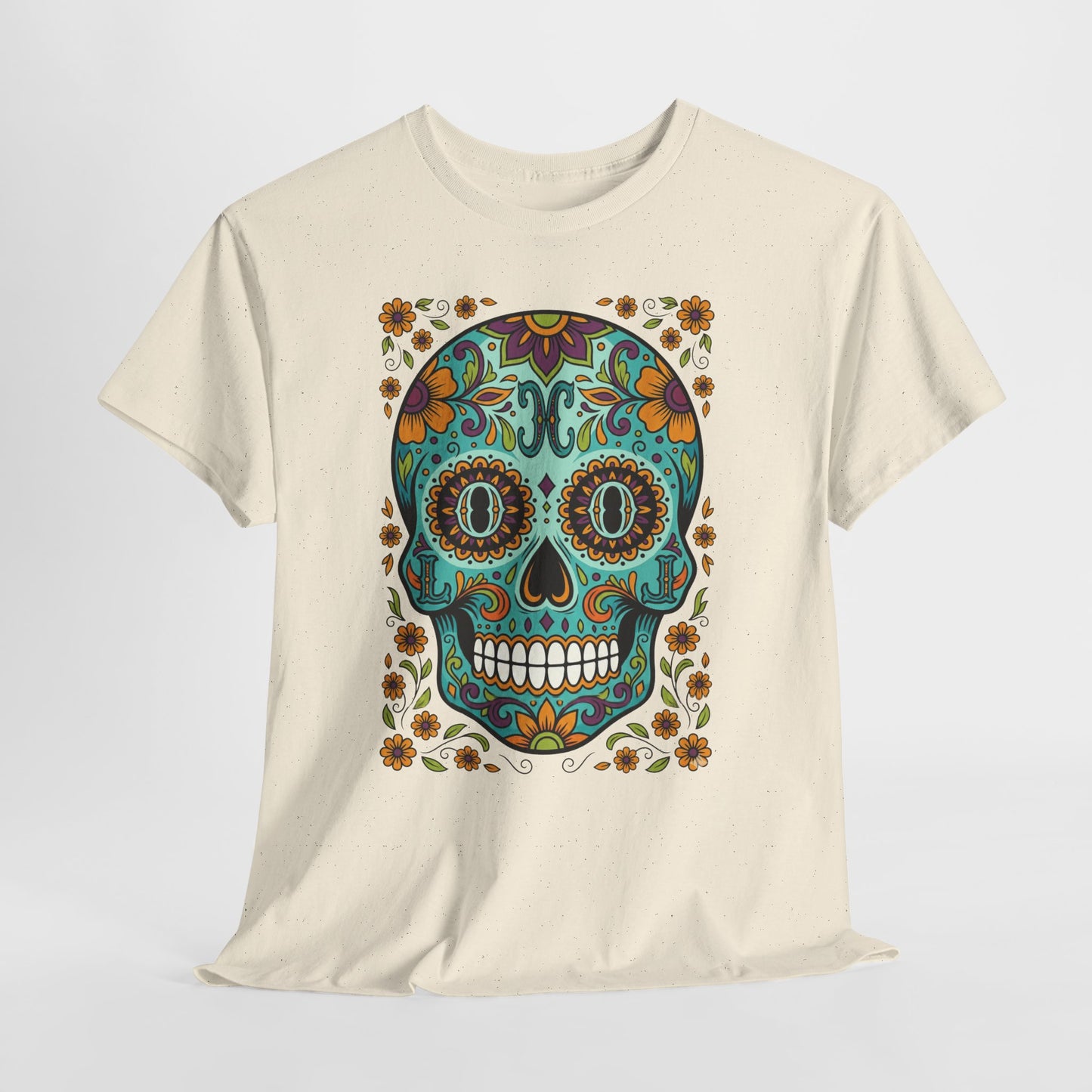 Mexican Loco Skull T‑Shirt — "Loco" Day of the Dead Graphic Tee