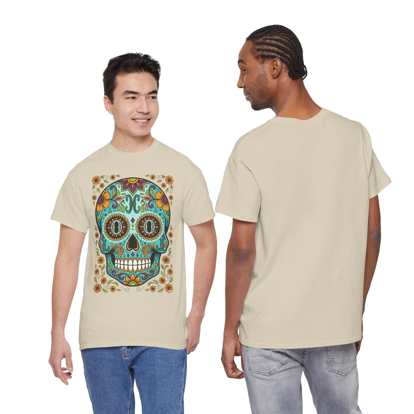 Mexican Loco Skull T‑Shirt — "Loco" Day of the Dead Graphic Tee