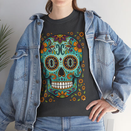 Mexican Loco Skull T‑Shirt — "Loco" Day of the Dead Graphic Tee
