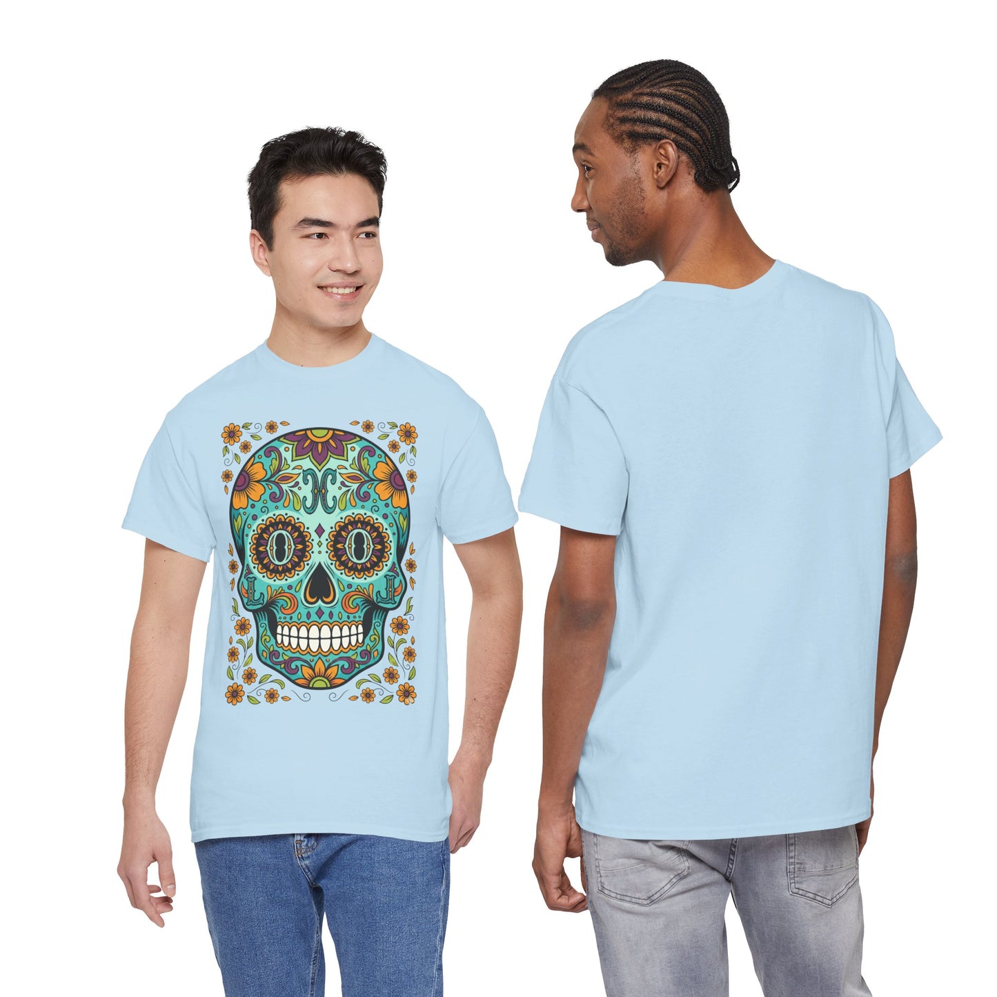 Mexican Loco Skull T‑Shirt — "Loco" Day of the Dead Graphic Tee