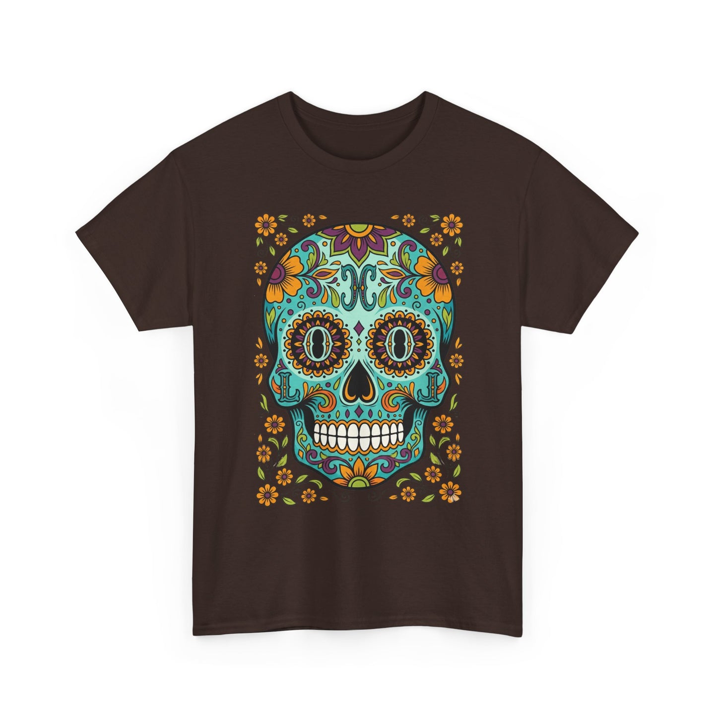 Mexican Loco Skull T‑Shirt — "Loco" Day of the Dead Graphic Tee