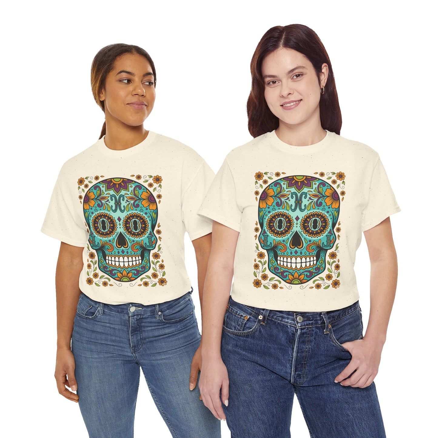 Mexican Loco Skull T‑Shirt — "Loco" Day of the Dead Graphic Tee