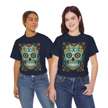 Mexican Loco Skull T‑Shirt — "Loco" Day of the Dead Graphic Tee