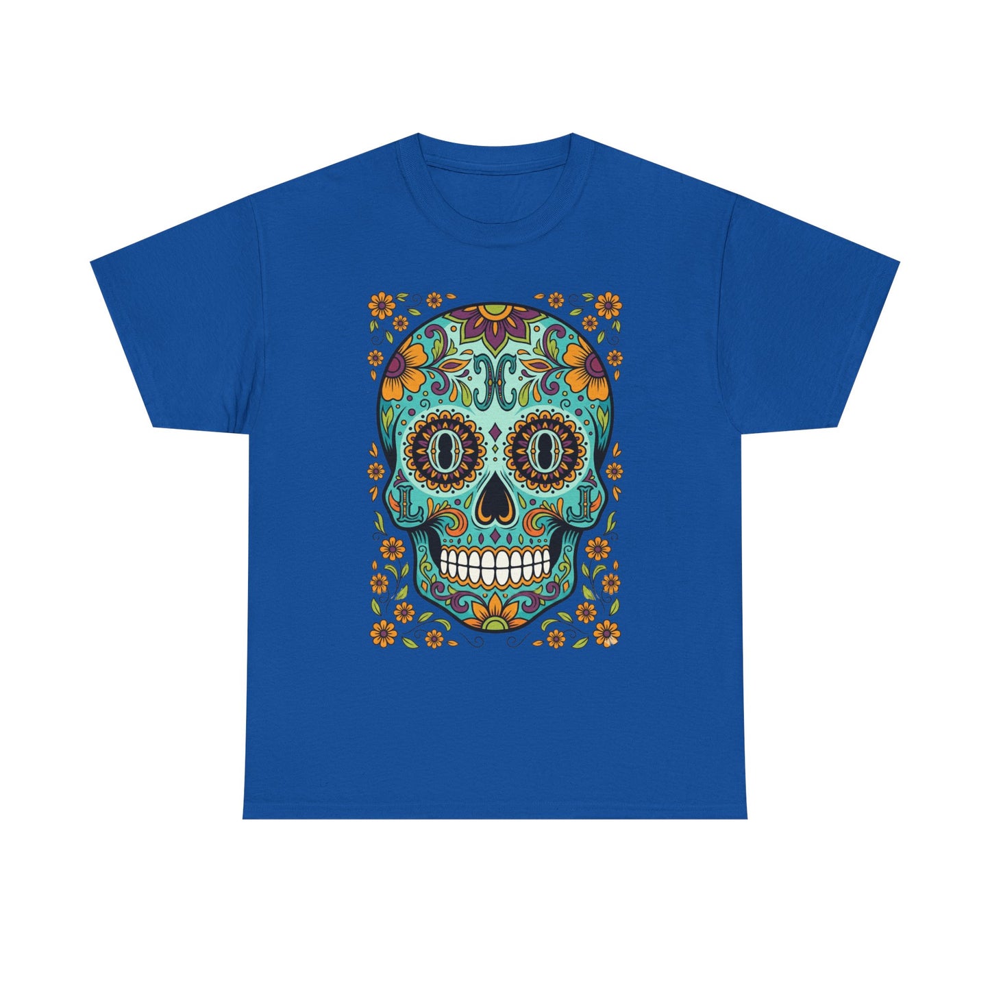 Mexican Loco Skull T‑Shirt — "Loco" Day of the Dead Graphic Tee
