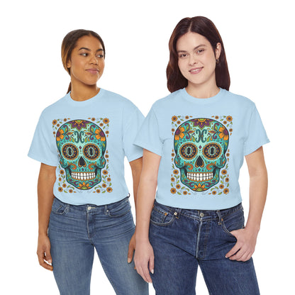 Mexican Loco Skull T‑Shirt — "Loco" Day of the Dead Graphic Tee