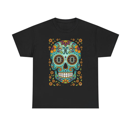 Mexican Loco Skull T‑Shirt — "Loco" Day of the Dead Graphic Tee
