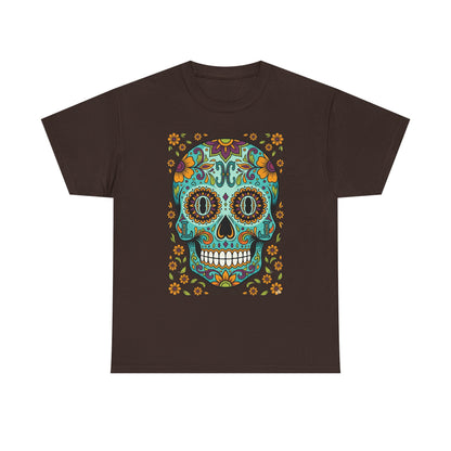Mexican Loco Skull T‑Shirt — "Loco" Day of the Dead Graphic Tee