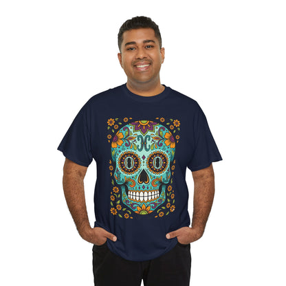 Mexican Loco Skull T‑Shirt — "Loco" Day of the Dead Graphic Tee