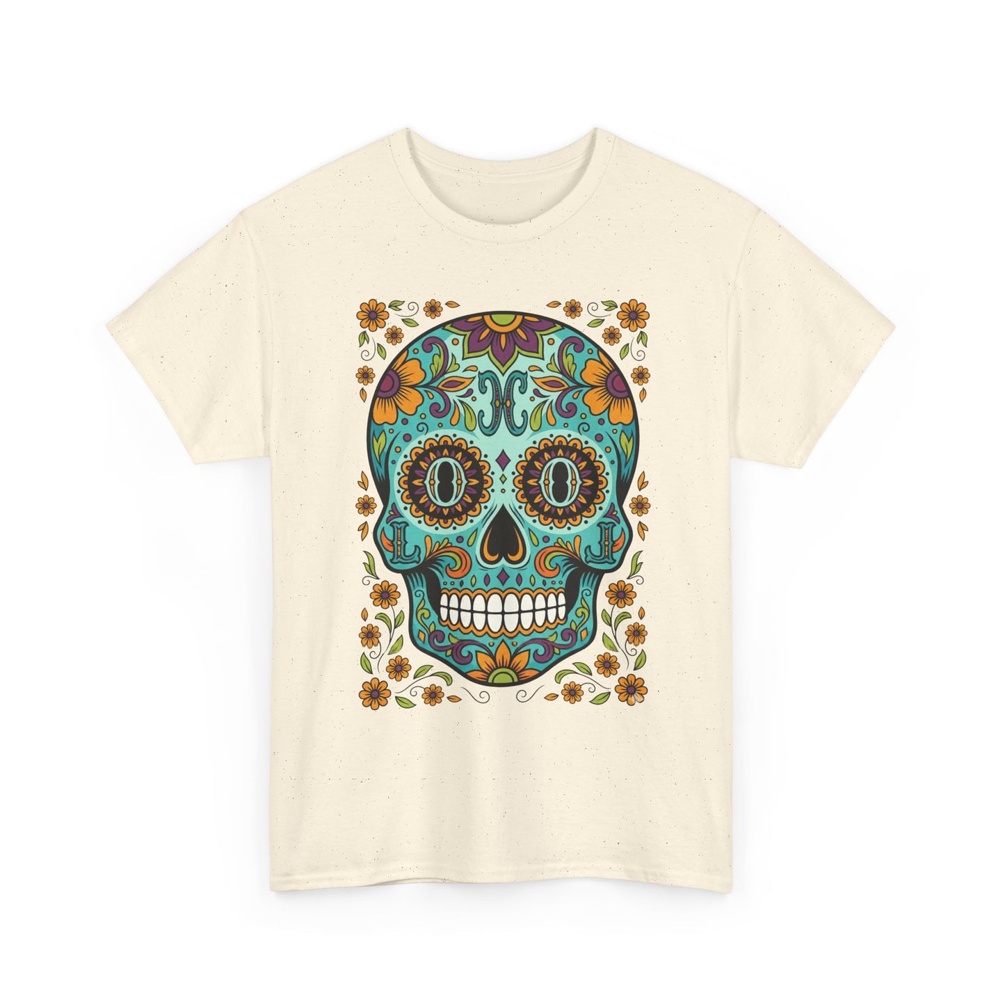 Mexican Loco Skull T‑Shirt — "Loco" Day of the Dead Graphic Tee