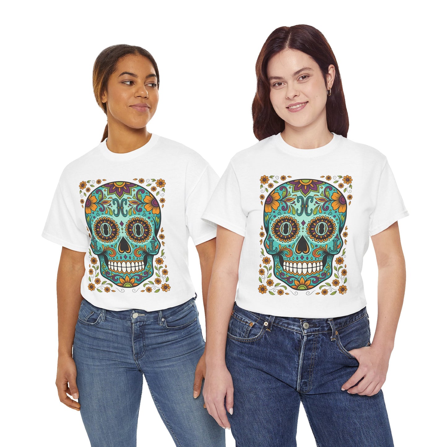 Mexican Loco Skull T‑Shirt — "Loco" Day of the Dead Graphic Tee