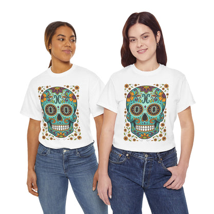 Mexican Loco Skull T‑Shirt — "Loco" Day of the Dead Graphic Tee