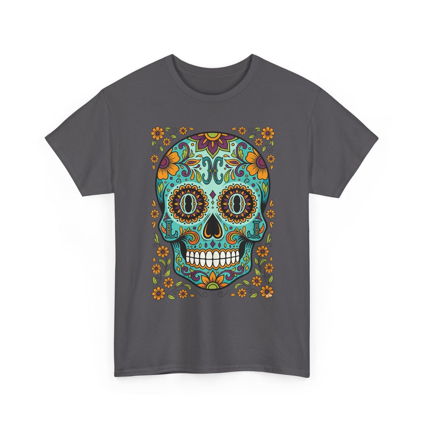 Mexican Loco Skull T‑Shirt — "Loco" Day of the Dead Graphic Tee