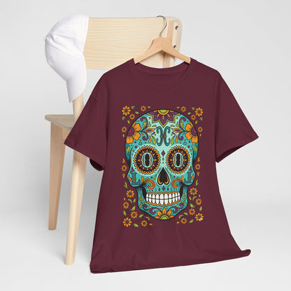 Mexican Loco Skull T‑Shirt — "Loco" Day of the Dead Graphic Tee